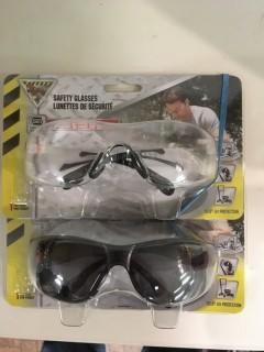 Lot of (2) Safety Glasses.