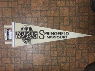 Springfield Missouri Felt Pennant.