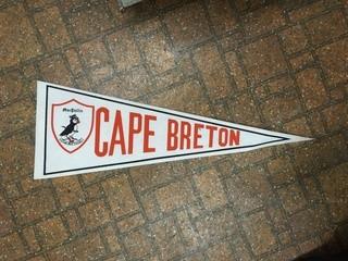 Cape Breton Felt Pennant.