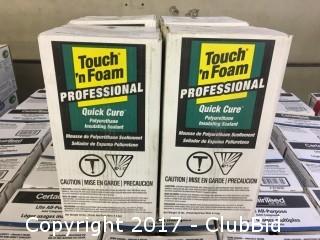 Touch n Foam Quick Cure Polyurethane Insulating Sealant (10 lbs X 4)