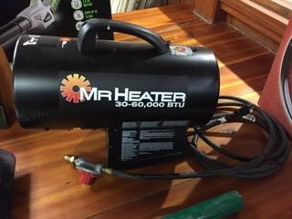 Mr. Heater 30,000-60,000 BTU Propane Heater.