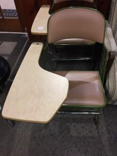 Folding Chair Student Desk.