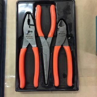 Snap-On 3 Piece Plier Set.