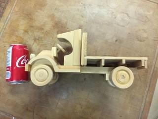 Wooden Truck Model.