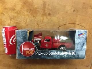 Liberty Classics 1938 Studebaker K10 Pickup Diecast Model, 1:24 Scale.