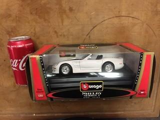 Bburago Shelby Series I Diecast Model, 1:24 Scale.