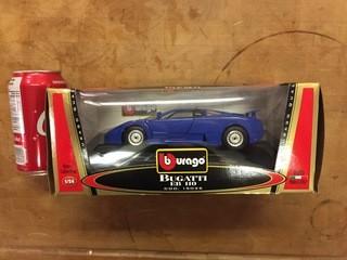 Bburago Bugatti EB 110 Diecast Model, 1:24 Scale.