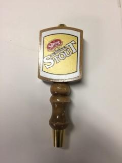 St. Patrick Stout Beer Tap Handle.