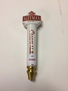 Sleeman Cream Ale Beer Tap Handle.