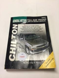 Chilton GM 1999-2006 Repair Manual.