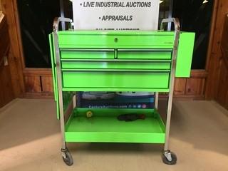 Snap-On 7T Rolling Cart, KRBC7TDPJJ, Contents Included.