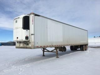 2003 Great Dane 45' T/A Van Trailer c/w Air Ride Susp., Thermo King Whisper Reefer. S/N 1GRAA96263W004401.
