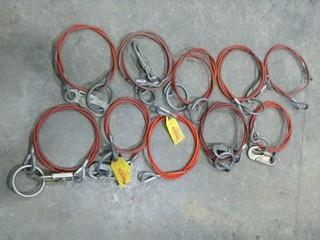 Quantity of Protector Dog Leashes, C/w various size lock hooks