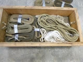 Ropes and Slings, (1) 16' x 2", Type 3 EE2, (1) 20' x 2"< Type 4 EE2-902, (2) 12' x 2", Type 4 EE2