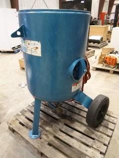 1990 A-BEC Industries - Industrial Sandblasting Pot, 6.5 CU Ft, S/N 902752-185 (W-W)