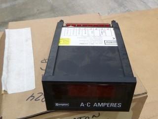 (4) Crompton A-C Amperes, Scaled 0-60 (W-2-2-3)