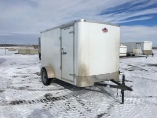 2019 Forest River 6'x10' S/A Enclosed Trailer c/w 3,500 LB Axle, 2in Ball, Rear Door. S/N 5NHUCH015LF801375. (Unit # 125883)