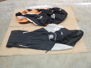 (2) Arctic Cat Sled Tarps * Note Some Rips* (W-1-5-2)