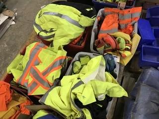 Lot of Asst. Safety Vests, etc.