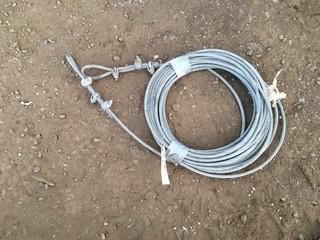 3/8" Cable.