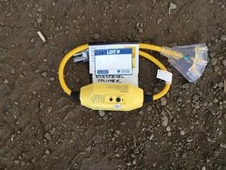 3 Way Gfi Electrical Splitter.