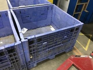 48" X 48" Plastic Crate.