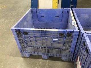 48" X 48" Plastic Crate.