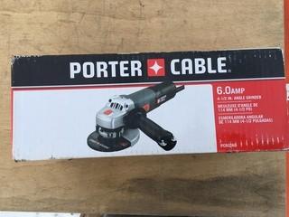 Porter Cable 4 1/2" Angle Grinder.