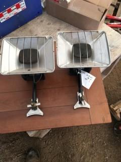 (2) Propane Heaters.