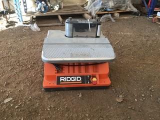 Ridgid Oscillating Belt Sander.