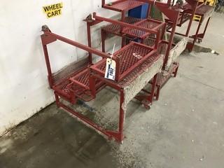 Lot of 2 Mobile Stairs.