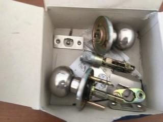 (2) Weiser Passage Lever Knobs.