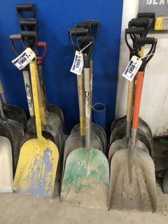 Lot of 5 Grain Shovels.