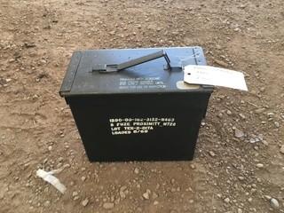 Ammo Container.