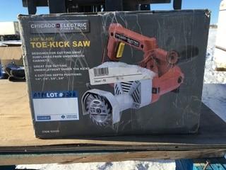 Chicago Electric Toe Kick Saw.