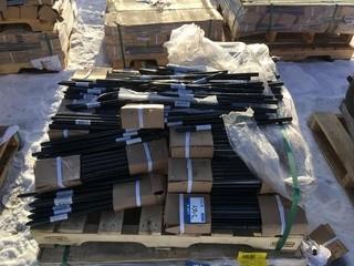 Quantity of 18" Steel Stakes w/Holes.