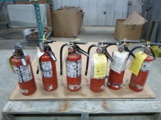 (6) 5lb ABC Fire Extinguisher (W-1-3-2)