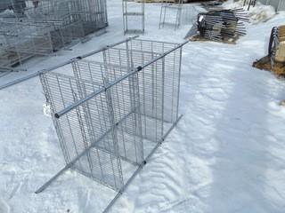 Quantity of Assorted Metal Bakery Racking.