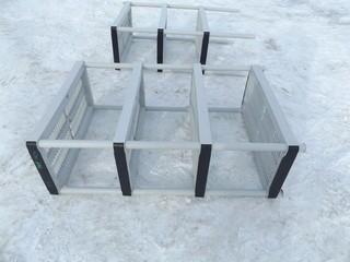 Quantity of Assorted Plastic Bakery Racking.