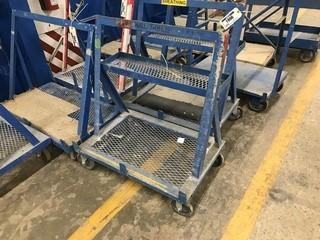 4-Wheel Sheeting Material Cart.