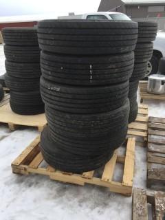 (6) 225/70R19.5 Tires.