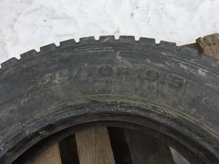 (1) 225/70R19.5 Tire.