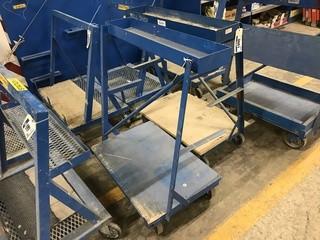 4-Wheel Sheeting Material Cart.