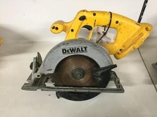 DeWalt 18V Cordless Circular Saw.