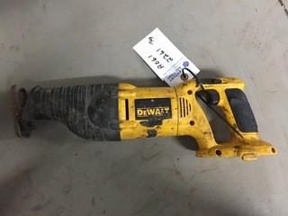 DeWalt 18V Cordless Reciprocating Saw.
