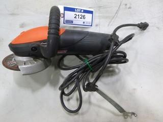 Coleman 5" Electric Angle Grinder, 120V, c/w Key Tool, Grinder Guard, 5" Used Grinding Discs, Model CMG200, SN E229504 (W-2-4-2)