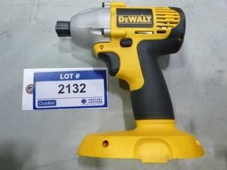 Dewalt 1/4" Heavy Duty Cordless Impact Driver, Model DW056, SN 935788 (W-2-4-2)