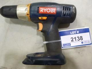 Ryobi 1/2" Cordless Drill/Driver, 18V, Model P204 (W-2-4-1)