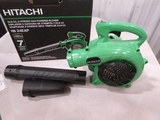 Hitachi Gas Powered Blower, 441 CFM, 23.9cc, 2 Stroke, Model RB-24EAP