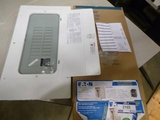 20 CCT Load Center 100 Amp Main Breaker, ETON 120V/240V Breaker Box (W-3-1-1)